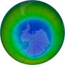 Antarctic Ozone 2009-08